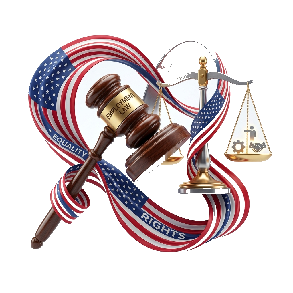 Employment Law US Flag Hero Graphic
